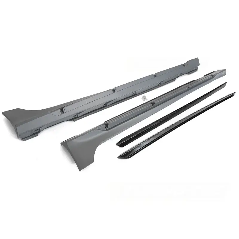 Jupes latérales sportives pour Audi A7 C8 2018-2023 Marque