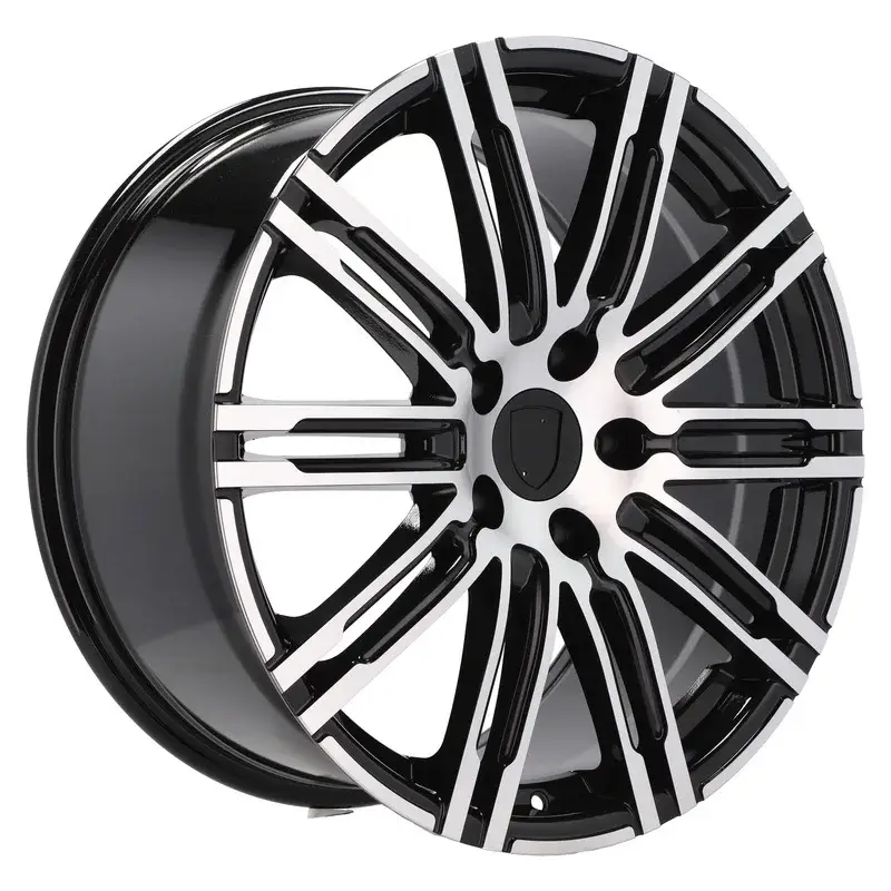 4 jantes 8.5 19 5x130 design Porsche Odlew niskociśnieniowy Noir Brillant Expédié Aujourd’hui