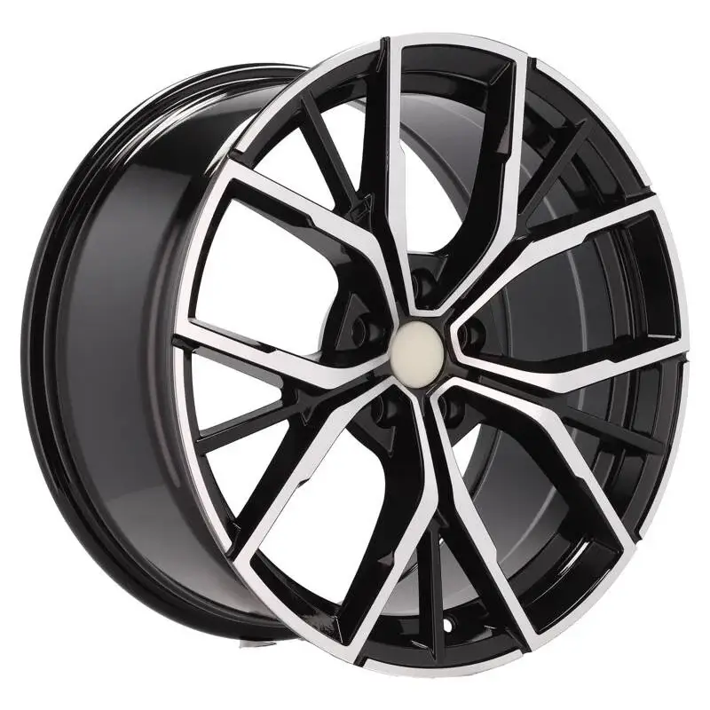 Commander Vite 4 jantes 8.0 19 5x112 design BMW Fluotournage Noir Brillant