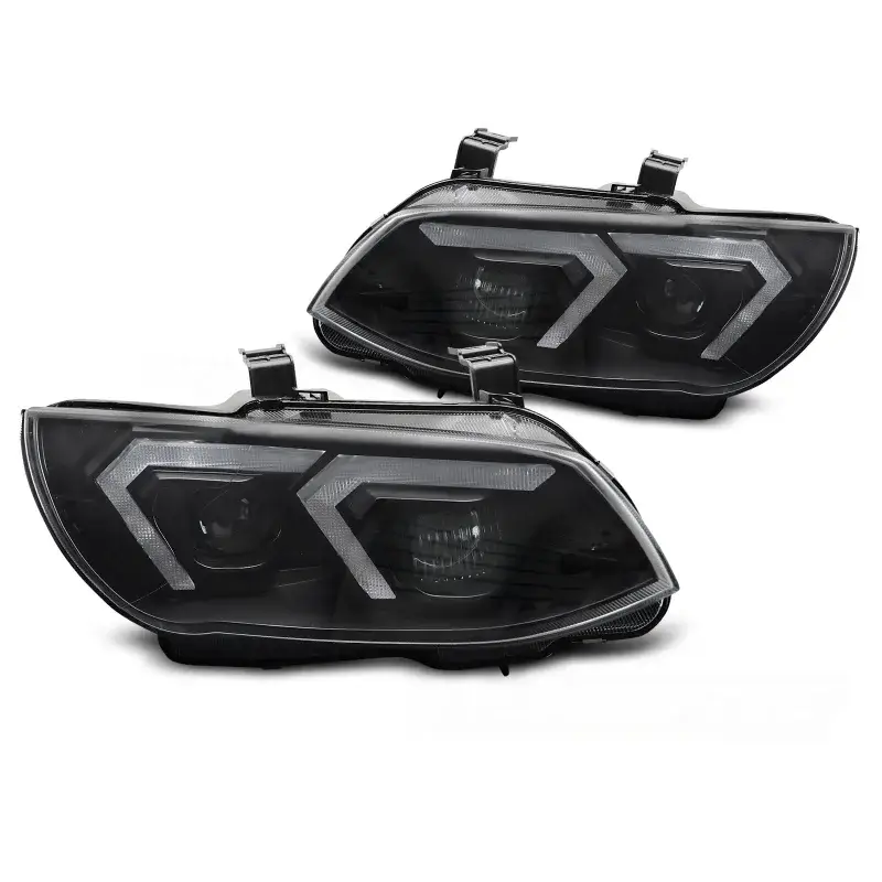 Phares Xénon Jaunes LED DRL pour BMW E92 / E93 LCI 2010-2013 Remise