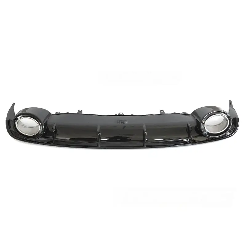 Diffuseur Twin Outlet Noir Brillant Sport pour Audi A6 C7 14-18 Marque