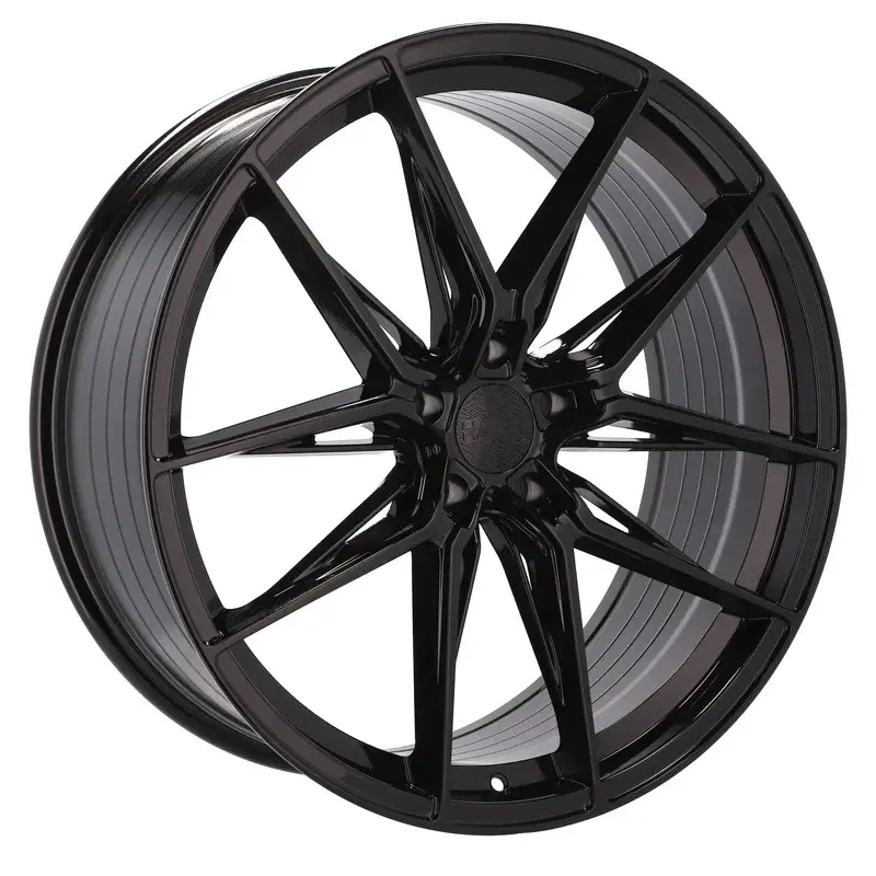 Meilleur Prix 4 jantes 9.0 21 5x120 Fluotournage Noir Brillant