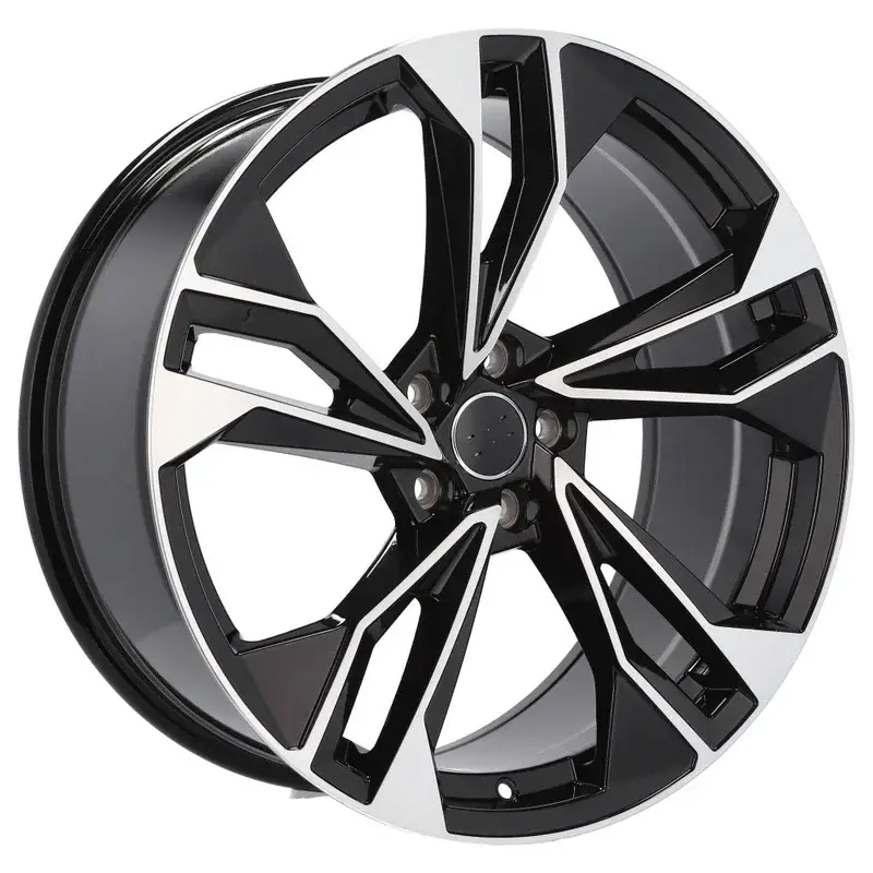 Vente Flash 4 jantes 8.0 18 5x112 design Audi Odlew niskociśnieniowy Noir Brillant
