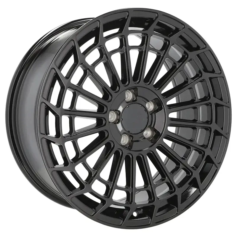 Promotion Saisonnière 4 jantes 9.5 22 5x112 design Mercedes Fluotournage Noir Mat