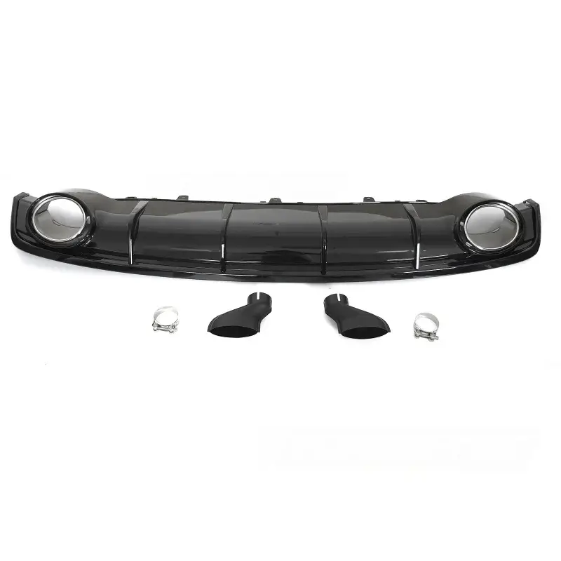 Diffuseur Double Sortie Noir Brillant Sport pour Audi A7 C7 14-18 Acheter En Ligne