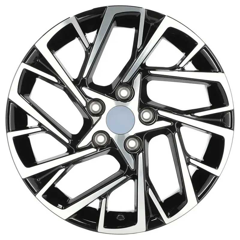 Petit Prix 4 jantes 7.0 17 5x114.3 design Hyundai Fluotournage Noir Brillant