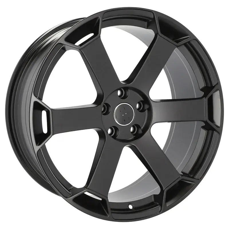 Meilleur Choix 4 jantes 10.0 22 5x112 design Audi Fluotournage Noir Mat