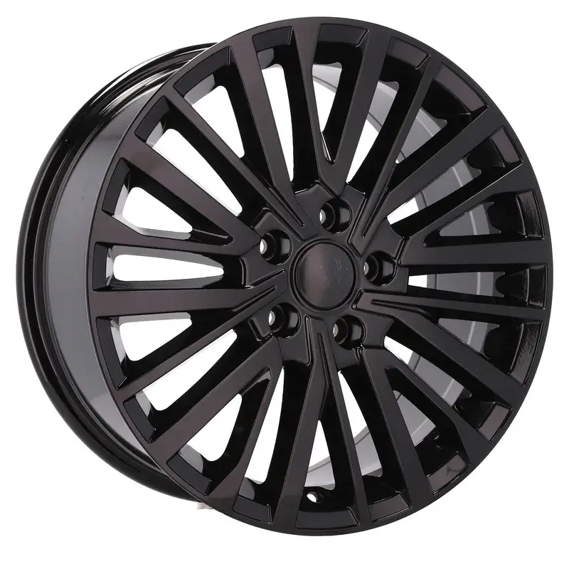 Soldes 4 jantes 8.5 19 5x120 design Volkswagen Fluotournage Noir Brillant