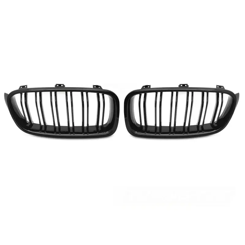 Pas Cher Grille Sport Glossy Black Double Bar Pour BMW F30 / F31 11-18