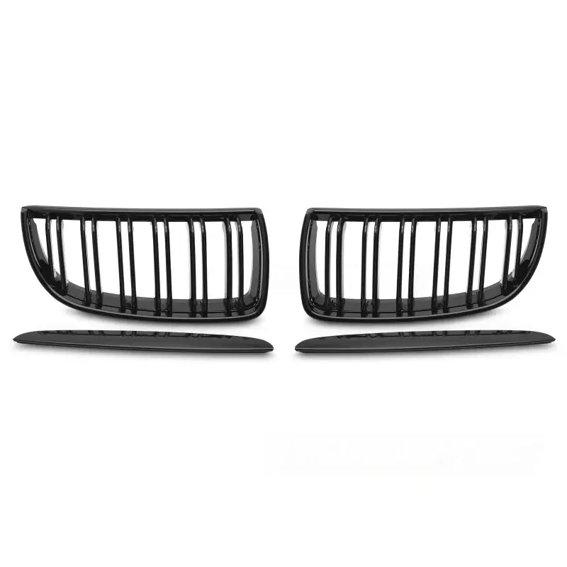 Usine Directe Grille Sport Noir Brillant Double Bar pour BMW E90 E91 05-08