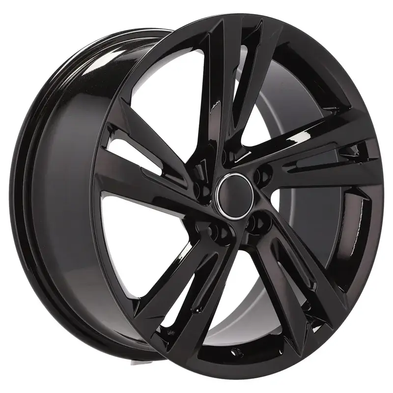 Haute Qualité 4 jantes 8.5 20 5x112 design Volkswagen Fluotournage Noir Brillant