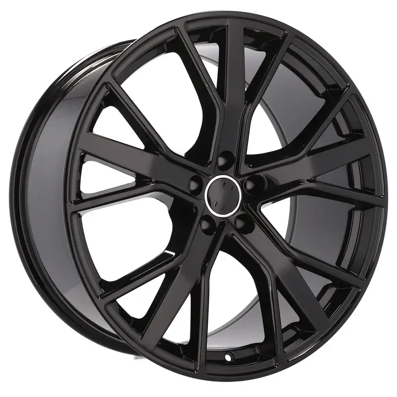 Acheter En Ligne 4 jantes 9.0 20 5x112 design Audi Fluotournage Noir Brillant