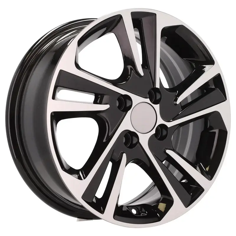 4 jantes 7.0 18 5x114.3 design Hyundai Fluotournage Noir Brillant Offre Du Jour