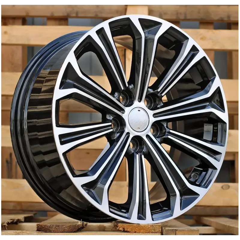 4 jantes 6.0 15 5x100 design Toyota Odlew niskociśnieniowy Noir Brillant Commander Vite
