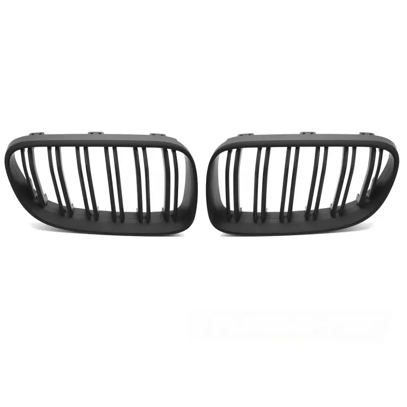 Grille Sport Noir Mat Double Bar pour BMW E92/E93 LCI 2010-2013 Livraison Gratuite