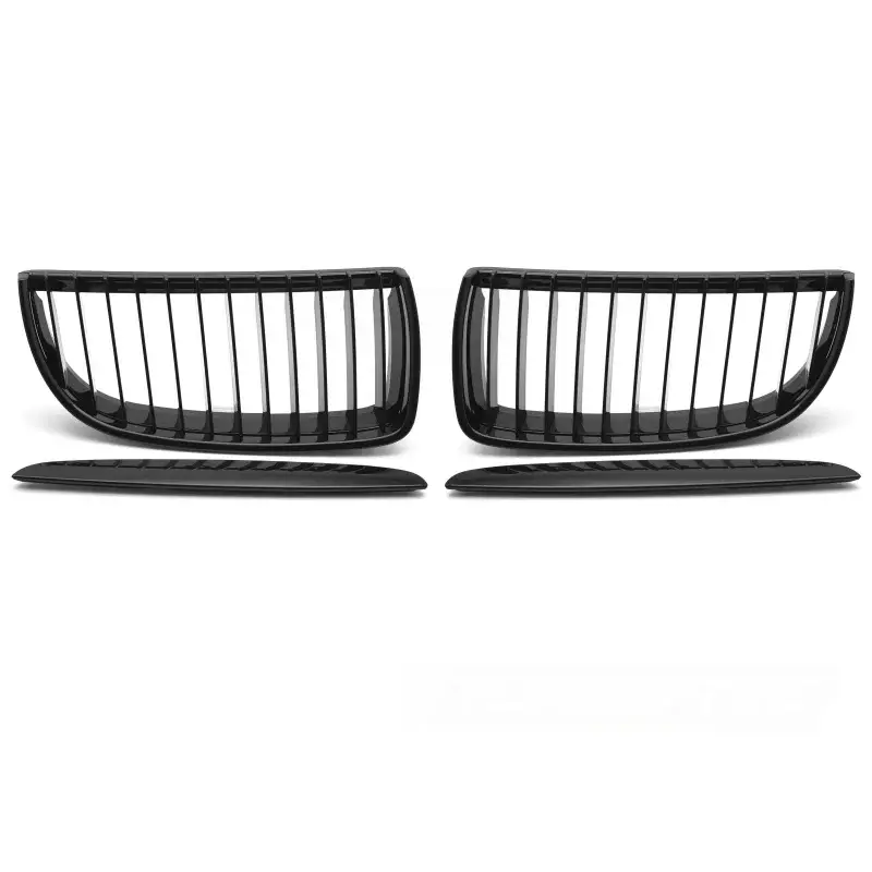 Grille Noir Brillant Avant pour BMW E90 E91 2005-2008 Livraison Express