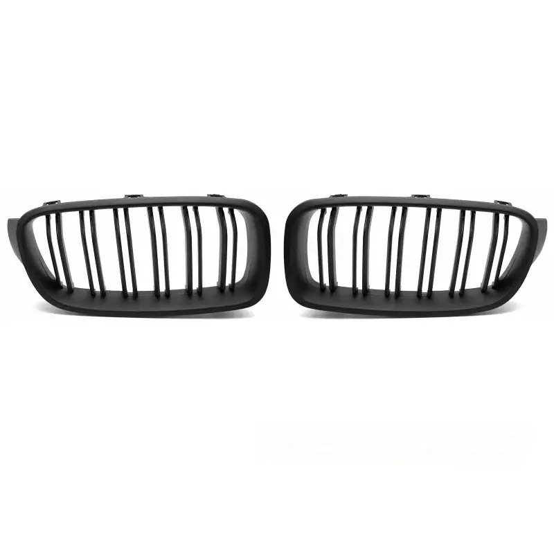 Grille Sport Noir Mat Double Bar pour BMW F30 / F31 11-18 Usine Directe