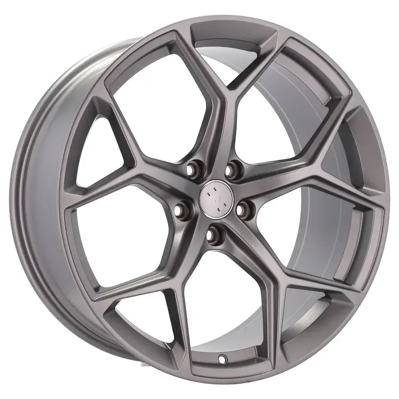 Certifié 4 jantes 9.0 20 5x112 design Audi Fluotournage Gris Brillant