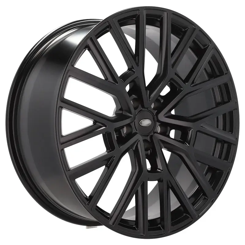 4 jantes 9.5 21 5x120 design Land Rover Forgé Noir Brillant Affaire À Saisir