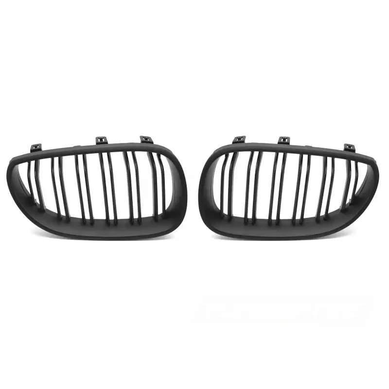 Acheter Direct Grille Sport Noir Mat Double Bar pour BMW E60 / E61 2003-2010