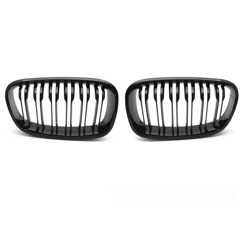 Commander Vite Grille Sport Noire Brillante Double Bar pour BMW F20 / F21 11-14
