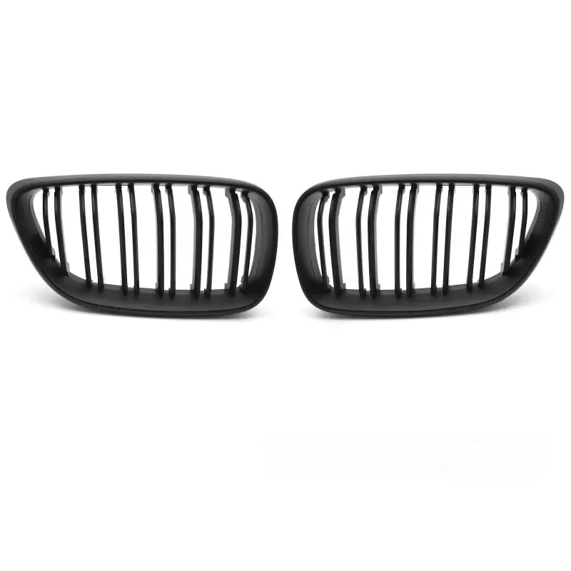 Grille Sport Noir Mat Double Bar pour BMW F22 / F23 2013-2021 Retour Gratuit