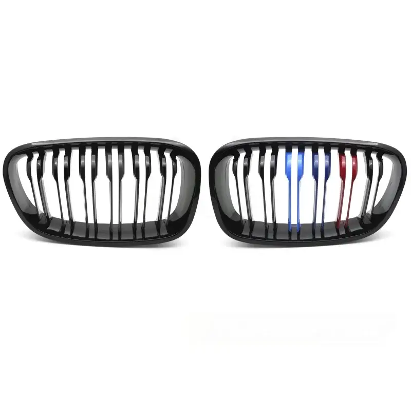 Bon Marché Grille Sport Tri-Color Double Bar Avant pour BMW F20 F21 11-14