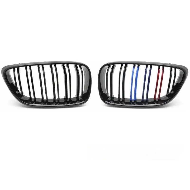 Offre Du Jour Grille Sport Noir Tri-Color Double Bar avant pour BMW F22 / F23 13-21