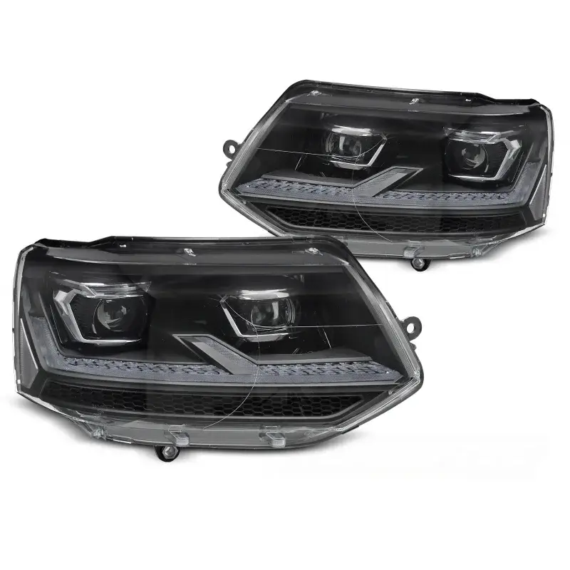 Petit Prix Phares Full LED Chrome DRL pour VW T5.1 2010-2015