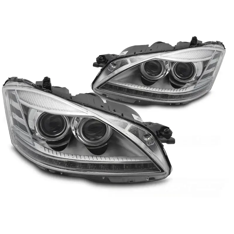 Feux de phares Xénon LED pour Mercedes W221 Classe S 05-09 Achat Immédiat