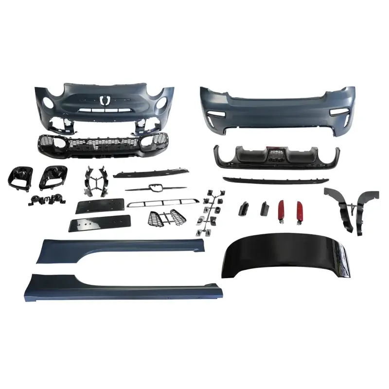 Authentique Kit De Carrosserie Fiat 500 2007-2015 Look ABARTH