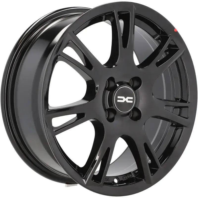 4 jantes 6.5 16 4x100 design Seat Noir Brillant Commander Maintenant