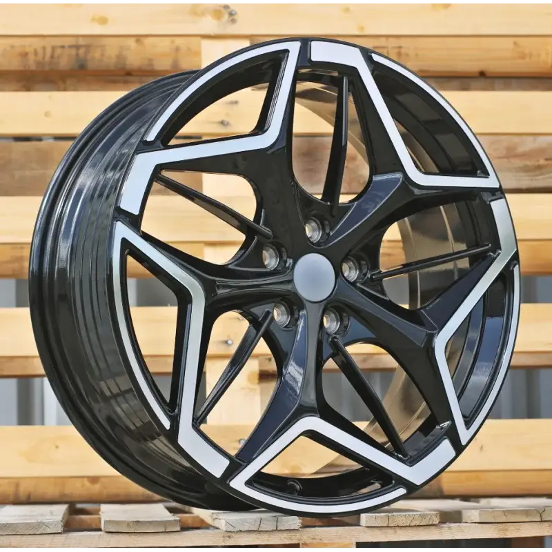 Offre Exclusive 4 jantes 7.5 19 5x108 design Ford Fluotournage Noir Brillant