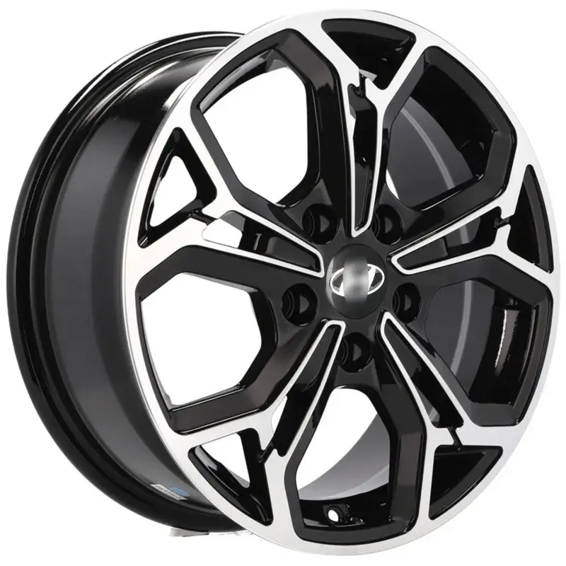 Offre Exclusive 4 jantes 7.5 18 5x114.3 design Kia Fluotournage Noir Brillant