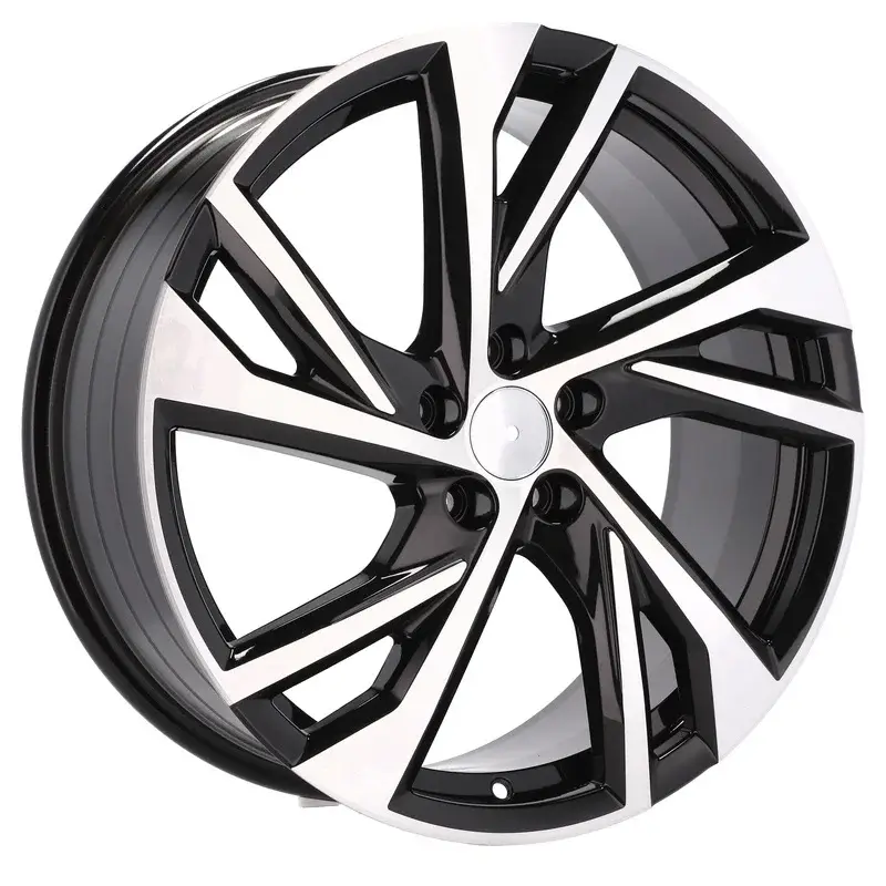 Haute Qualité 4 jantes 7.5 17 5x108 design Volvo Fluotournage Noir Brillant