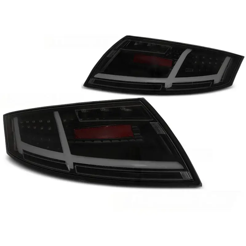 LED BAR TAIL LIGHTS BLACK SMOKE fits AUDI TT 04.06-02.14 Achetez Aujourd’hui