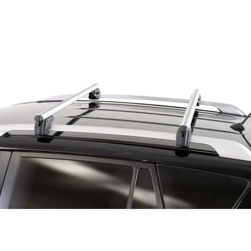 Retour Gratuit Barres de toit Aluminium pour Fiat Panda Cross de 2004 à 2014 - avec Barres Longitudinales