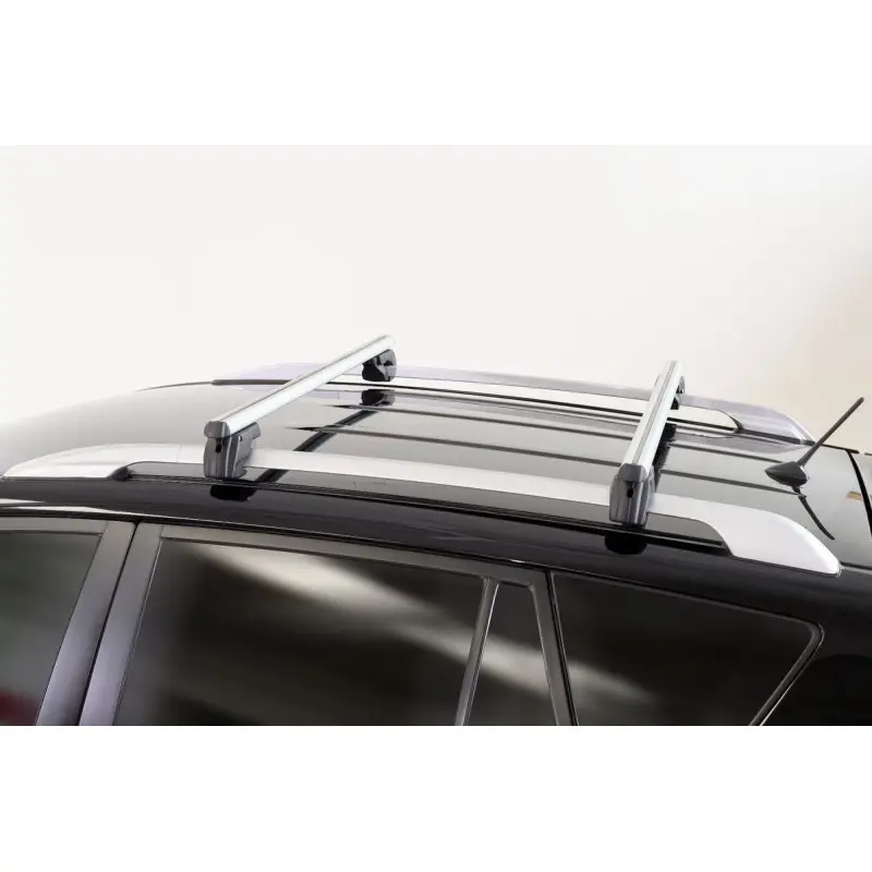 Barres de toit Aluminium pour HONDA Jazz / FitCrosstar à partir de 2020 - avec Barres Longitudinales Livraison Gratuite