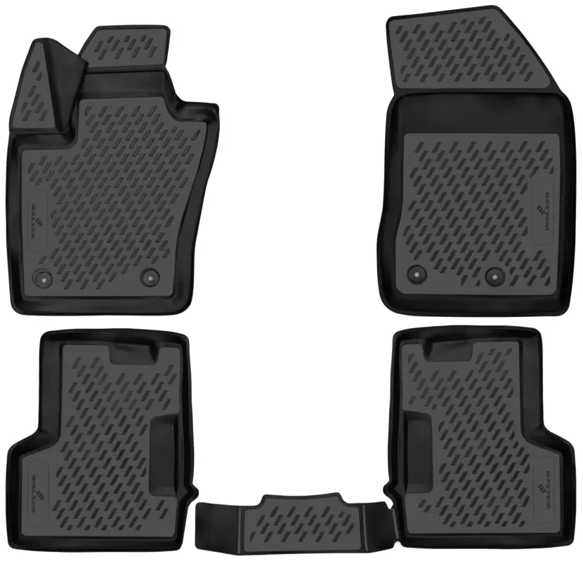Certifié Tapis en caoutchouc XTR pour Jeep Renegade SUV 07/2014 - auj.