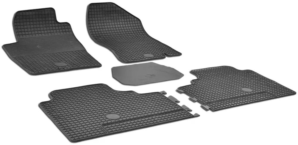 Tapis en caoutchouc DirtGuard pour Nissan Pathfinder III Facelift 2007- auj., Nissan NP300 Facelift 2007- auj. Bon Plan