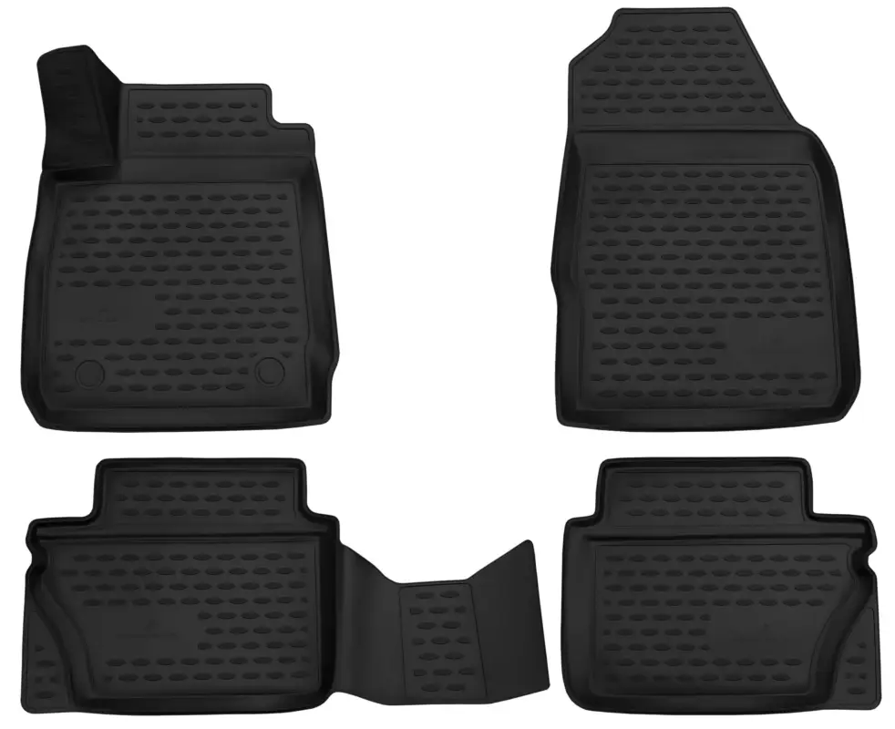 Bon Marché Tapis en caoutchouc XTR pour Ford Fiesta VI hatchback 06/2008 - 2017