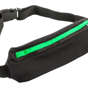 Pochette de ceinture LED noir vert Offre Limitée