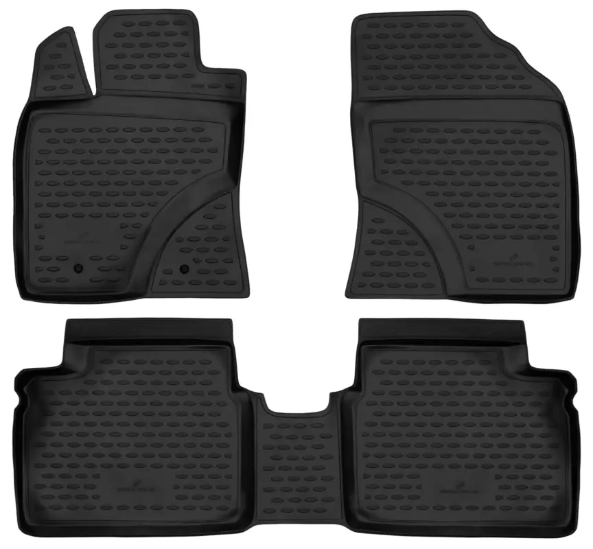 Tapis en caoutchouc XTR pour Toyota Avensis Kombi 02/2009 - 2011, Avensis notchback 11/2008 - 2011 Prix Bas