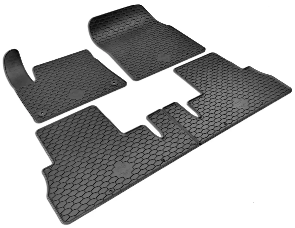 Haute Qualité Tapis en caoutchouc DirtGuard pour Citroen Berlingo 06/2018-auj., Peugeot Rifter 09/2018-auj., Opel Combo 06/2018-auj.