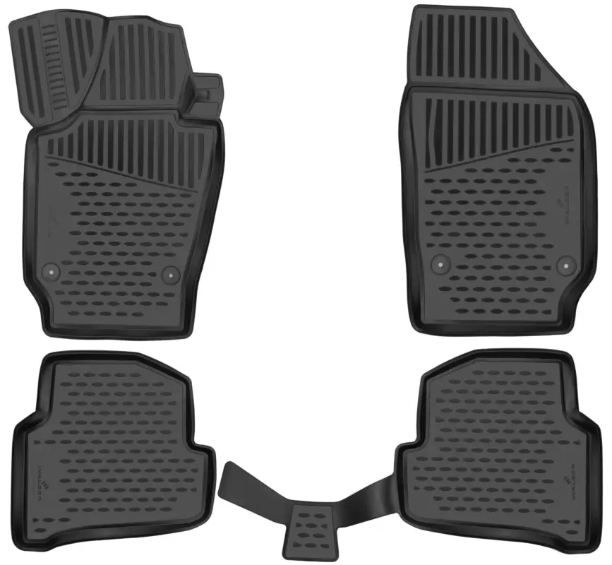Prix Cassé Tapis en caoutchouc XTR pour Skoda Fabia III (NJ3)/Fabia III Combi (NJ5) 2019-2022