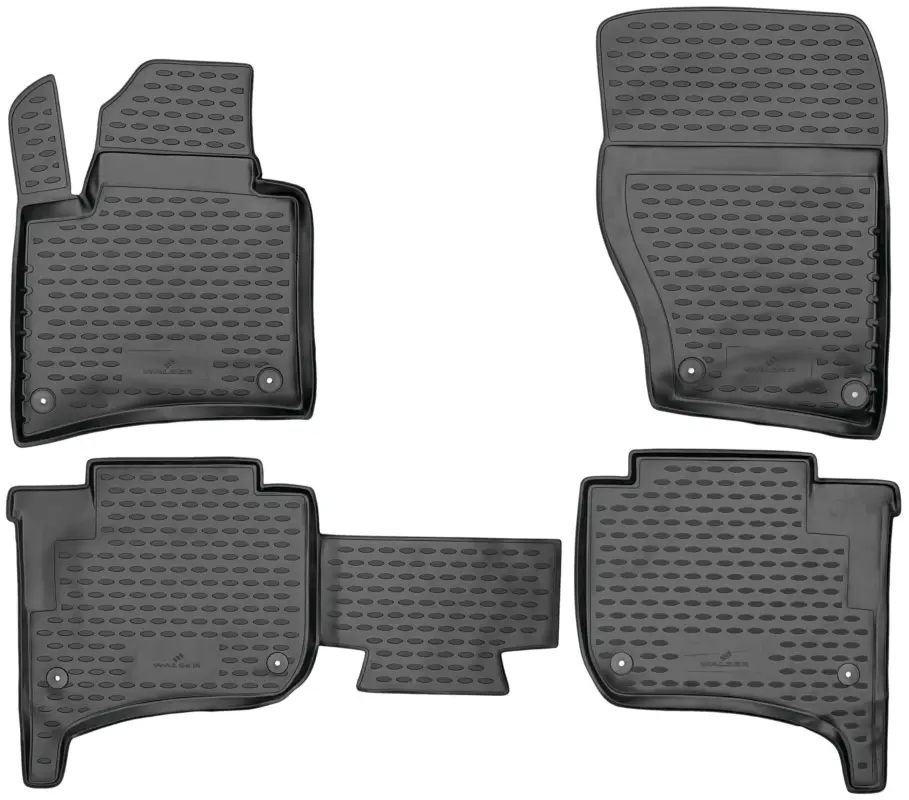 Achetez Aujourd’hui Tapis en caoutchouc XTR pour VW Touareg II 2010 - 2018, sans système de climatisation bi-zone