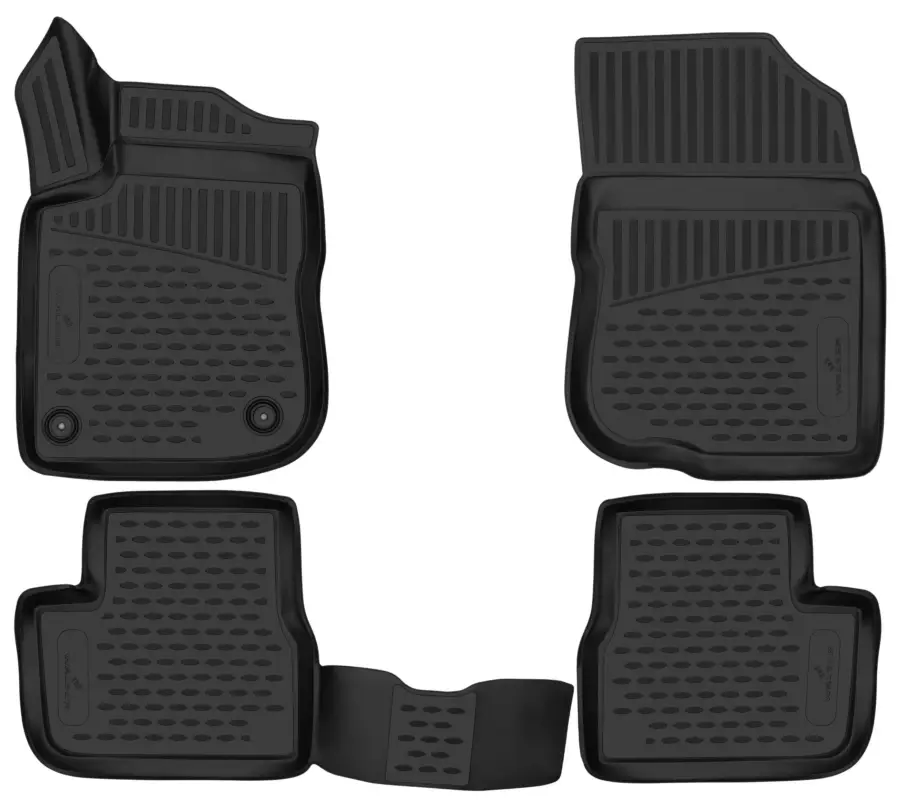 Tapis en caoutchouc XTR pour Peugeot 2008 I (CU) 03/2013-Auj. Offre Du Jour