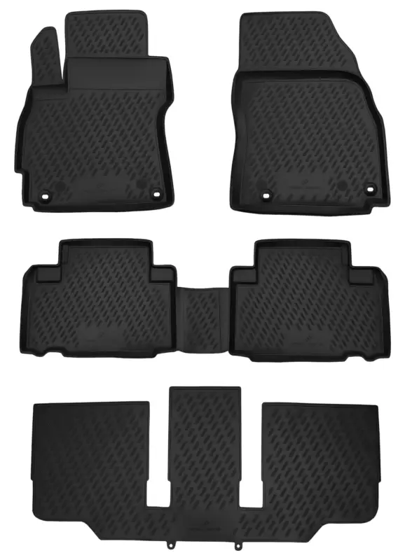 Prix Bas Tapis en caoutchouc XTR pour Mazda 5, 7 places 06/2010-2018