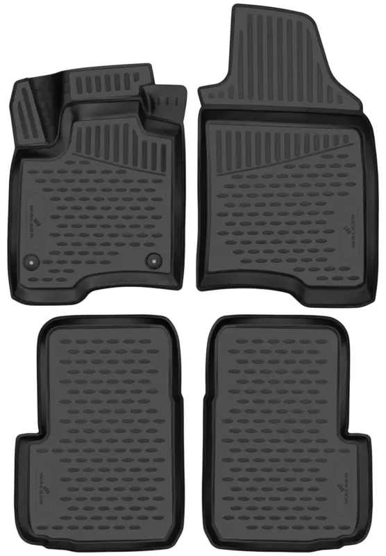 Tapis en caoutchouc XTR pour Fiat Panda 02/2012 - auj. Expédition Rapide