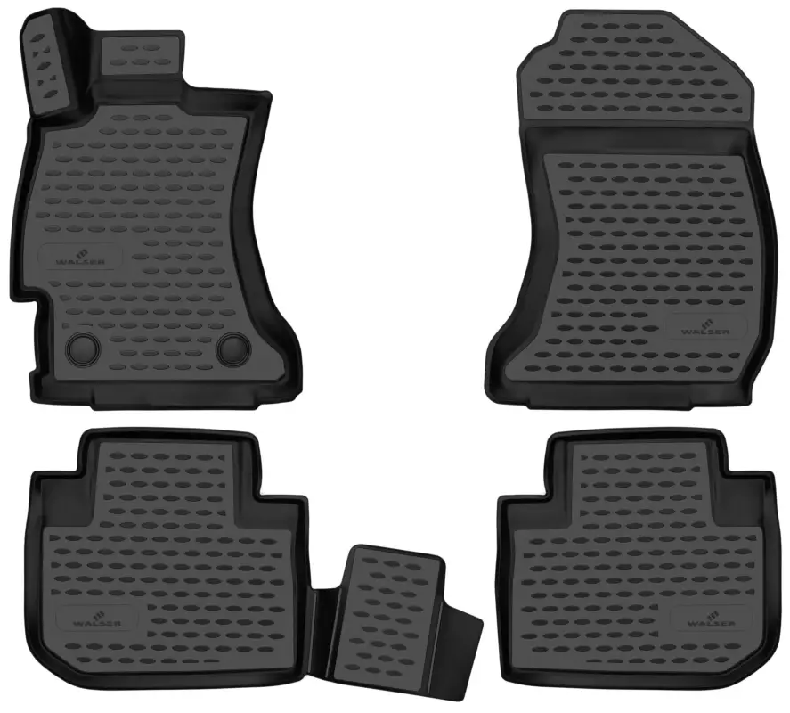 Tapis en caoutchouc XTR pour Subaru Forester 11/2012 - 2019 Satisfait Ou Remboursé